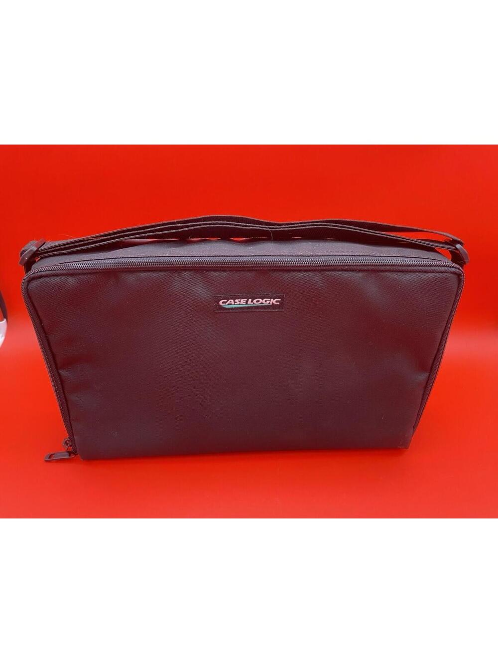 Case Logic Black Padded Cassette Carrying Case - 30 Cassette Capacity